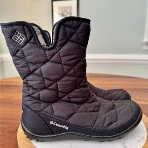 Columbia Women’s Minx Slip II OH Cold Weather Boot, Size 7.5 Black